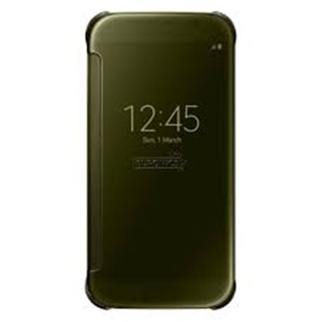 Samsung Clear View Cover for Galaxy S6 G920 , Gold EF-ZG920BFEGWW