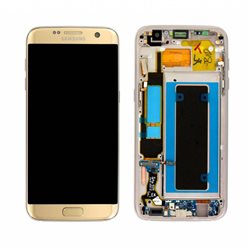 G935 s7 edge  LCD with Touch complete gold