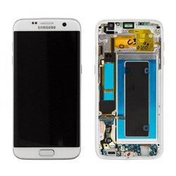 G935 s7 edge  LCD with Touch complete white