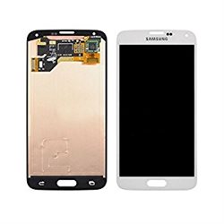 SAMSUNG G900 GALAXY S5 LCD+TOUCH WHITE