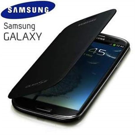 FLIP CASE I9300 GALAXY S3 BLACK SAMSUNG ORIGINAL