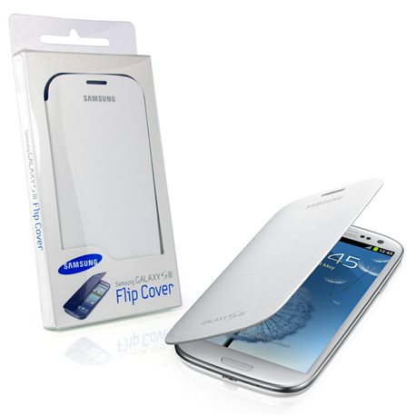 EFC-1G6FWECSTD FLIP CASE I9300 GALAXY S3 WHITE SAMSUNG ORIGINAL