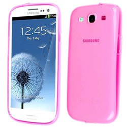 EFC-1G6WPECSTD SILICON CASE FOR SAMSUNG S3 I9300 PINK (PROTECTIVE COVER)