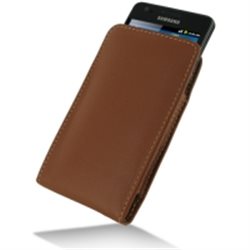 SAMSUNG POUCH BROWN FOR GALAXY S II I9100 ORIGINAL