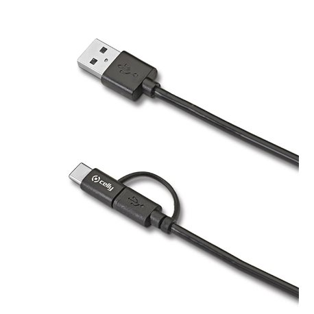USB DATA CABLE 3.0 BLACK CELLY