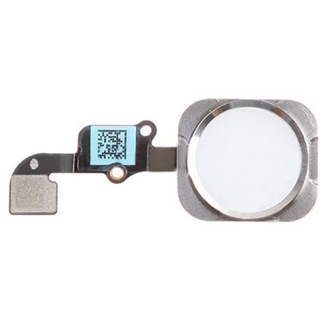 HOME BUTTON + FLEX ASSEMBLY, SILVER for IPHONE 6S (TTIPH6S996D)