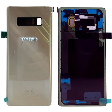 Back glass cover N950 Gold, SAMSUNG GALAXY NOTE 8