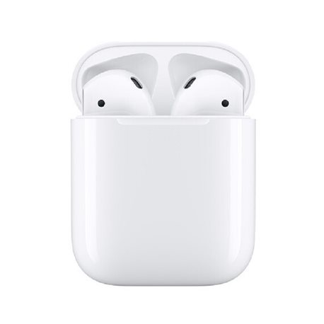 APPLE AIRPODS 2, BLUETOOTH HANDSFREE WITH WIRELESS CASE, WHITE
