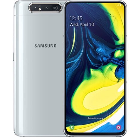 SAMSUNG GALAXY A805/A80(2019) DUAL SIM 128GB GHOST WHITE MOBILE PHONE
