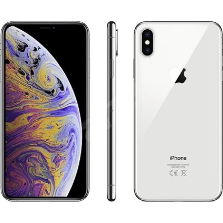 IPHONE XS MAX 64GB SILVER, NEVER LOCKED