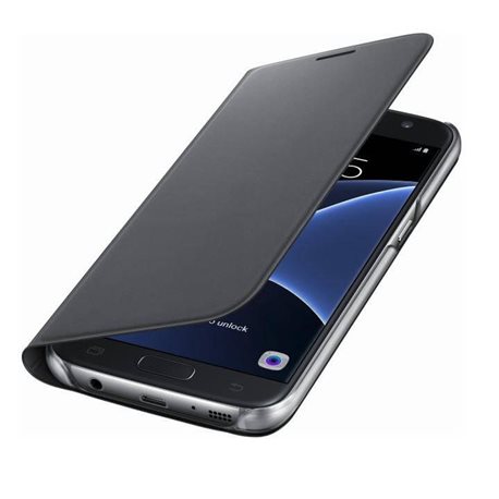 Samsung Flip Wallet PU EF-WG930 for Galaxy S7, BLACK
