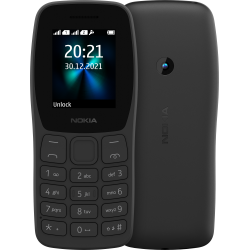 NOKIA 110 DUAL SIM BLACK MOBILE PHONE