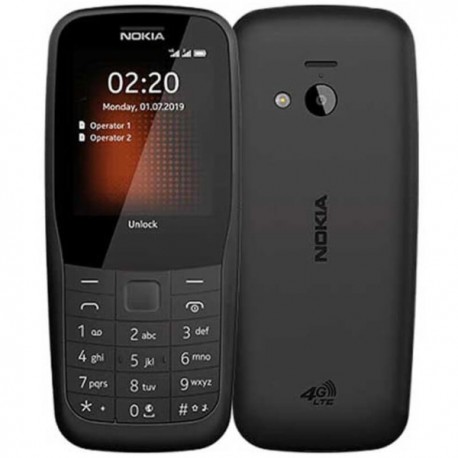 NOKIA 220 (2019) DUAL SIM BLACK MOBILE PHONE