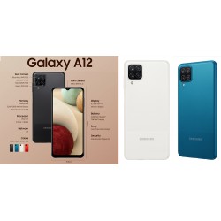 SAMSUNG GALAXY A12 4/64GB (A127exyn) DS WHITE MOBILE PHONE