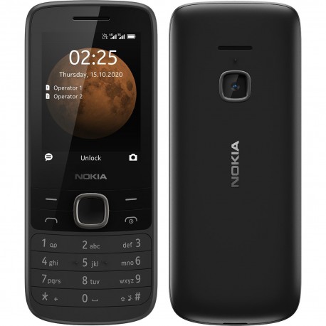NOKIA 225 4G (2022) DS BLACK MOBILE PHONE