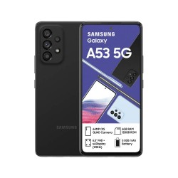 SAMSUNG GALAXY A53 5G DS ,6/128GB , A536 BLACK MOBILE PHONE