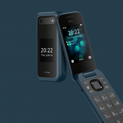 NOKIA 2660 4G FLIP (2022) DS BLUE MOBILE PHONE