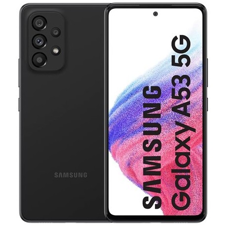SAMSUNG GALAXY A53 5G DS ,6/256GB , A536 BLACK MOBILE PHONE