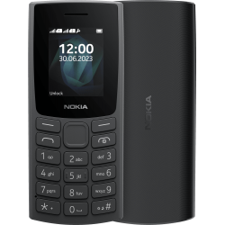 NOKIA 105 (2023) DS BLACK MOBILE PHONE