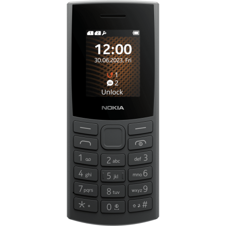 NOKIA 105 4G (2023) DS BLACK MOBILE PHONE