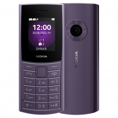 NOKIA 110 4G (2023) DS PURPLE MOBILE PHONE