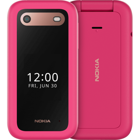 NOKIA 2660 4G FLIP (2022) DS PINK MOBILE PHONE