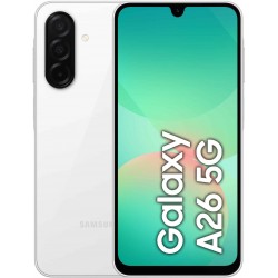 SAMSUNG A266 GALAXY A26 5G 6/128GB DS WHITE MOBILE PHONE