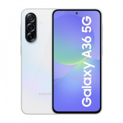 SAMSUNG GALAXY A36 5G DS ,6/128GB , A366 WHITE MOBILE PHONE