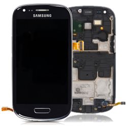SAMSUNG I8190 S3 Mini LCD+TOUCH FULL SET BLACK/ No warranty