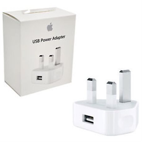 TRAVEL CHARGER USB ADAPTOR 3 PIN APPLE