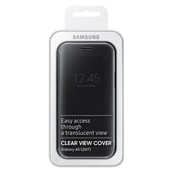 EF-ZA520CBEGWW Clear view Cover Black, for Samsung Galaxy A520 ,A5(2017)