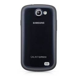 EF-PI873BLEGWW Silicone Case for Galaxy Express I8730 Dark Blue (+ protective cover)