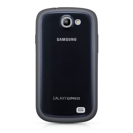 EF-PI873BLEGWW Silicone Case for Galaxy Express I8730 Dark Blue (+ protective cover)