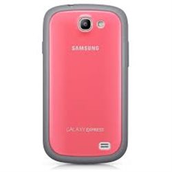 EF-PI873BPEGWW Silicone Case for Galaxy Express I8730 Pink (+ protective cover)