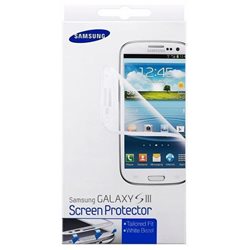 ETC-G1G6WEGSTD Screen protectors for Galaxy S III I9300 (White)