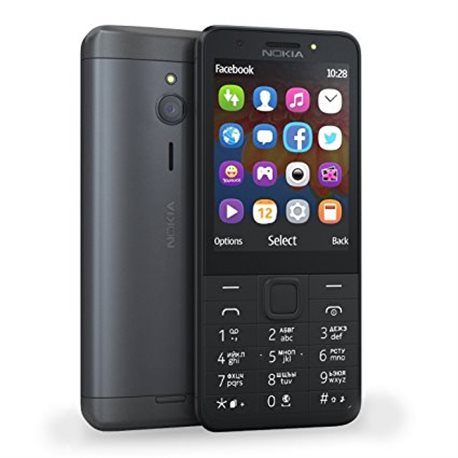 NOKIA 230 DUAL BLACK (DARK SILVER) MOBILE PHONE